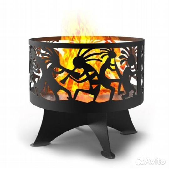 Гриль чаша черная 90см