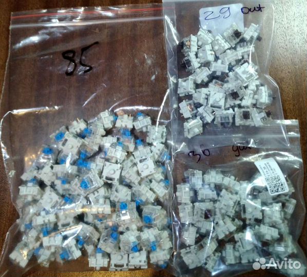 150 свичи переключатели для клавиатуры