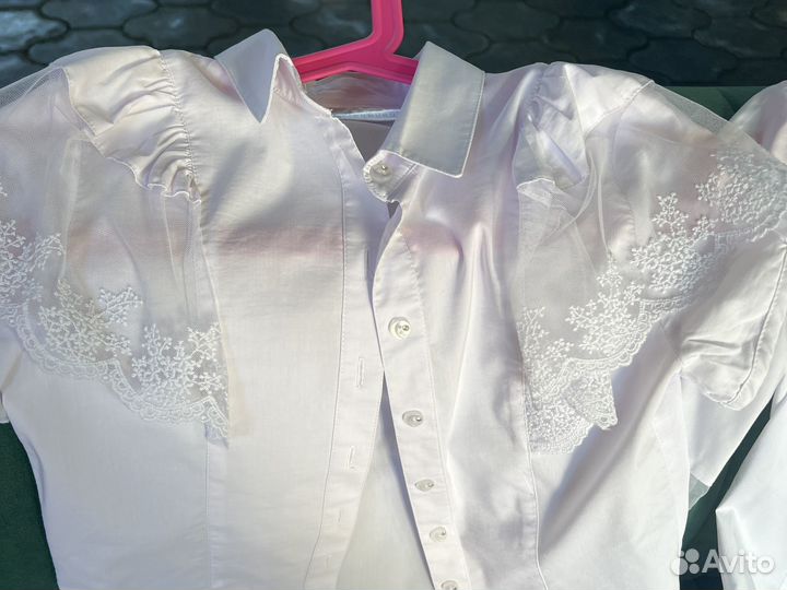 Рубашка для школы. На 9-10 лет