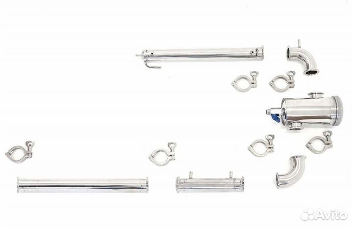 Аппарат для перегонки калонного типа с кастрюлей