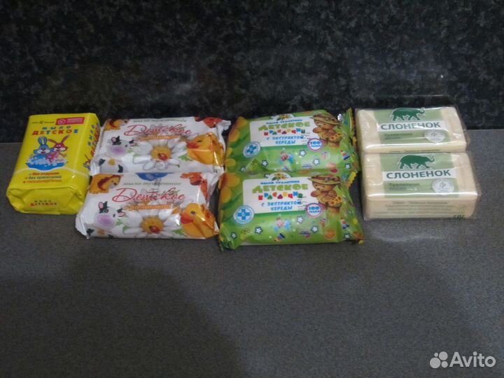 Мыло детское и туалетное