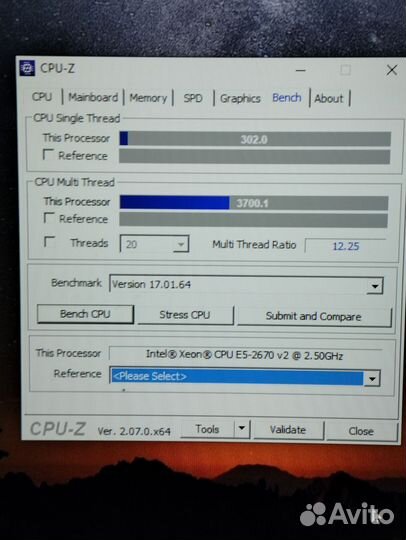 Процессор intel Xeon e5 2670v 2