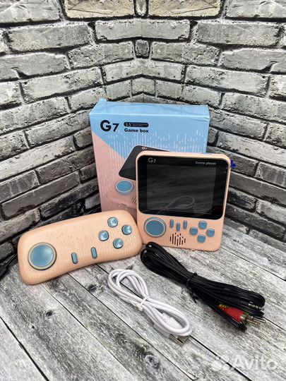 Игровая приставка g7 с ретро играми