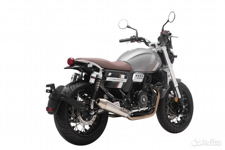 Дорожный мотоцикл Zonsen RE401 grey новый