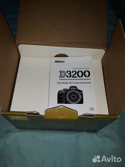 Зеркальный фотоаппарат nikon d3200 18-55 VR Kid