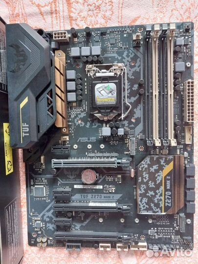 Материнская плата asus TUF Z280 mark2
