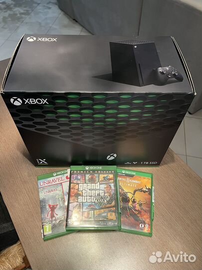 Xbox series x 1 Tb в идеале