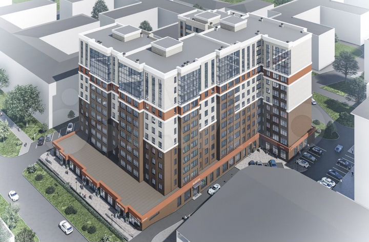 2-к. квартира, 84,6 м², 5/12 эт.