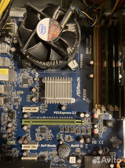 Комплектующие стстемного блока в сборе Xeon X5460