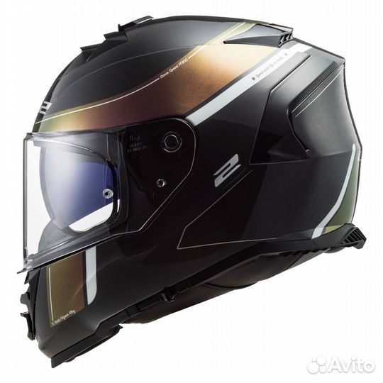 LS2 Мотошлем FF800 storm velvet