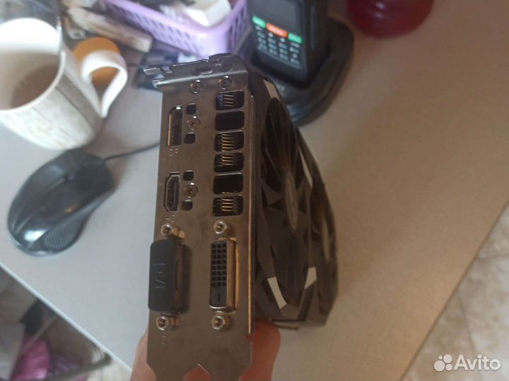 Видеокарта asus rx570 8gb