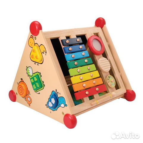 Бизиборд развивающий центр деревянная I'm Toy