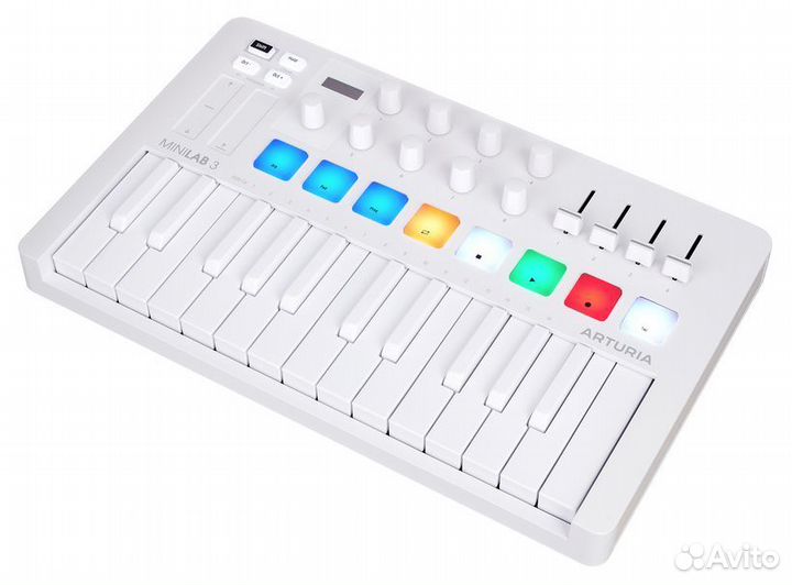 Midi-клавиатура Arturia minilab 3 Alpine White