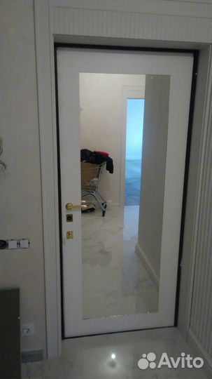 Замена мдф панели на входной двери