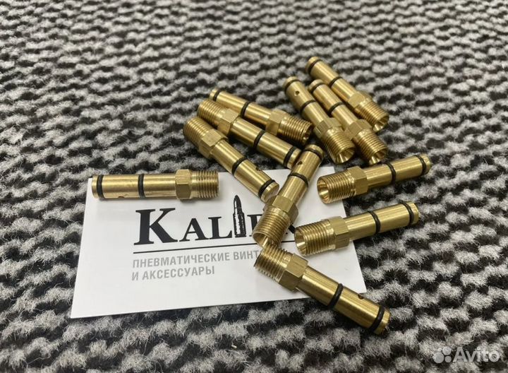 Штуцеры резьба и квик, диаметры: 6.5, 8 и 9 мм