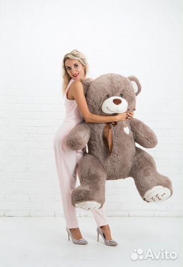 Огромные Плюшевые Мишки 160 см - наличие по цвету