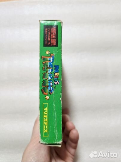 Mario l tennis картридж virtual boy