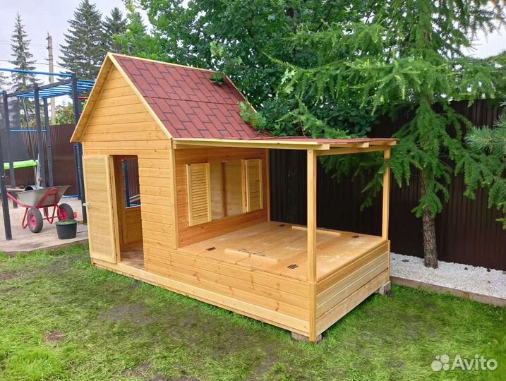 Детский домик для дачи