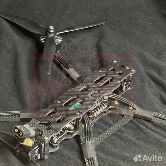 Квадpокоптep fрv piranha 7 и 10 ''