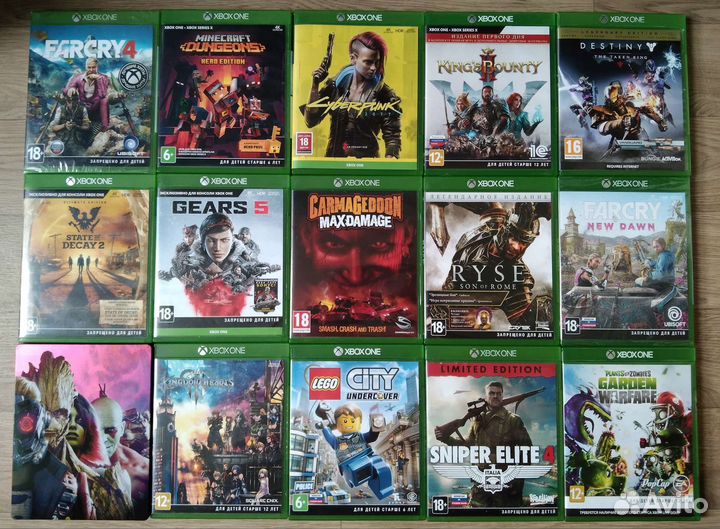 Игры на xbox one