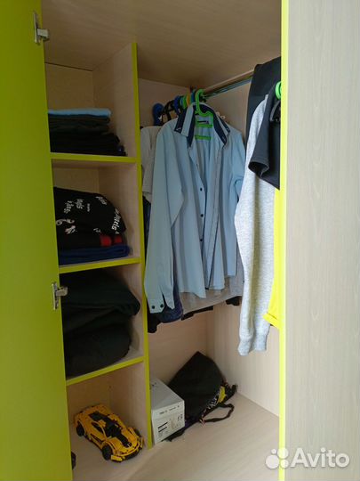 Кровать чердак со столом бу