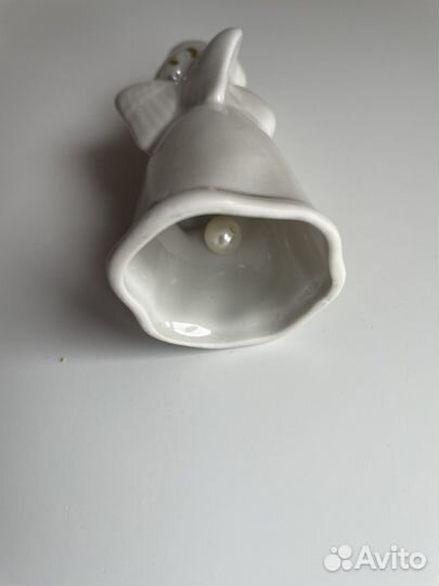 Ангел колокольчик из фарфора