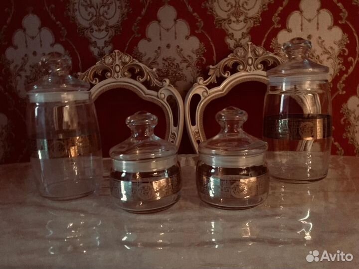 Versace банки для сыпучих продуктов и жидкостей