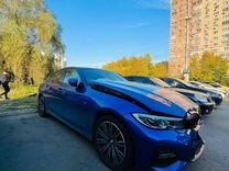 BMW 3 серия 2.0 AT, 2021, битый, 43 736 км, с пробегом, цена 3 500 000 руб.