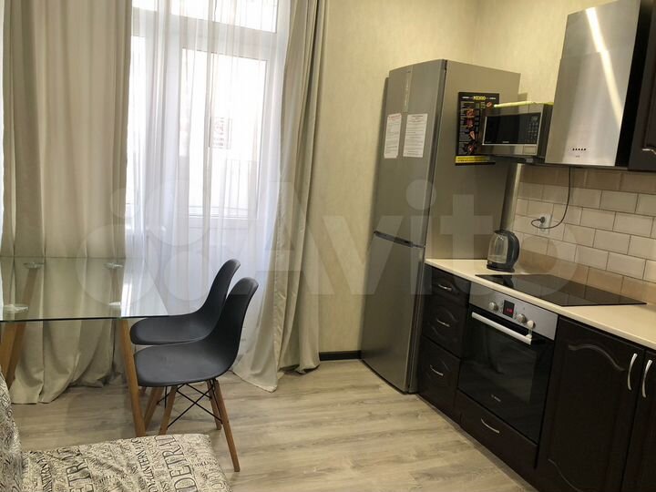 1-к. квартира, 50 м², 4/17 эт.