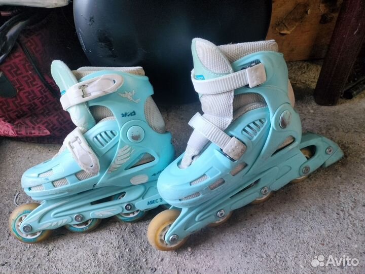 Детские ролики и защита