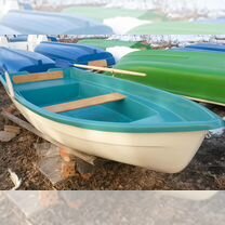 Моторно-вёсельная лодка Тортилла-4 Бело-бирюзовая, Ростов-на-Дону