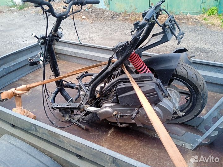 Разбор SYM JET4 125cc, свап комплект двигателя