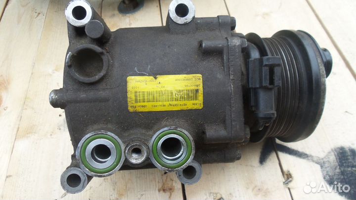 Компрессор кондиционера fusion fiesta