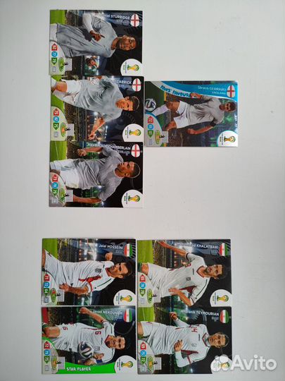 Футбольные карточки panini