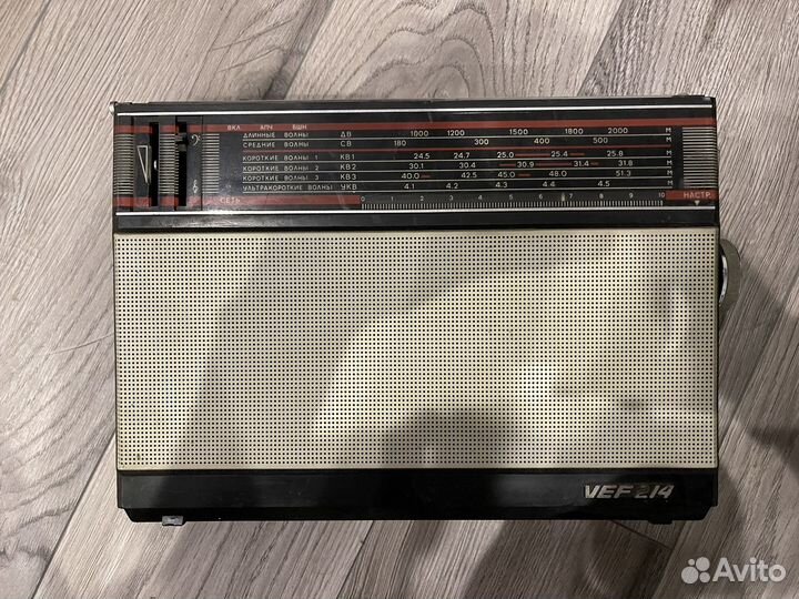 Радиоприемник vef 214