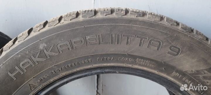 Nokian Tyres Hakkapeliitta 9 215/60 R16 99