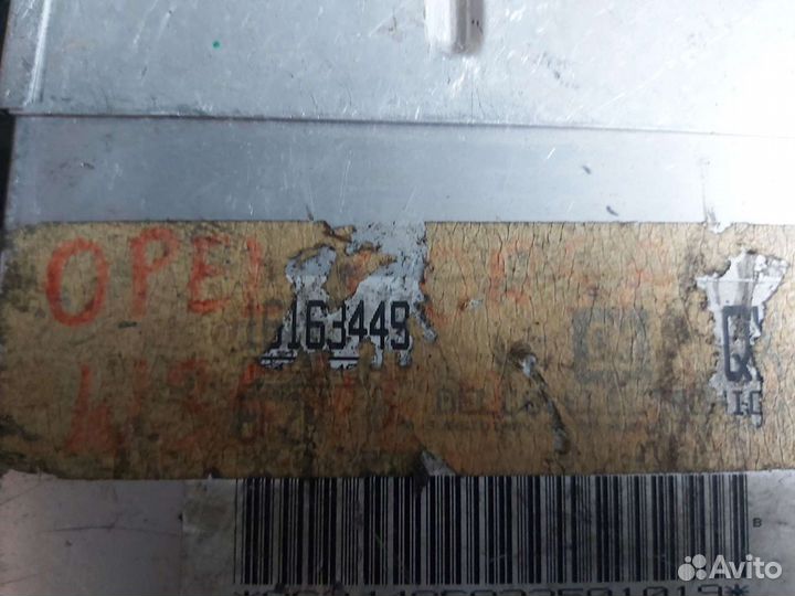 Блок управления двигателем Opel Corsa B 16163449