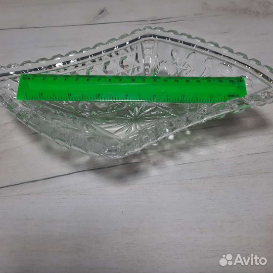 Ваза хрустальная для фруктов и конфет