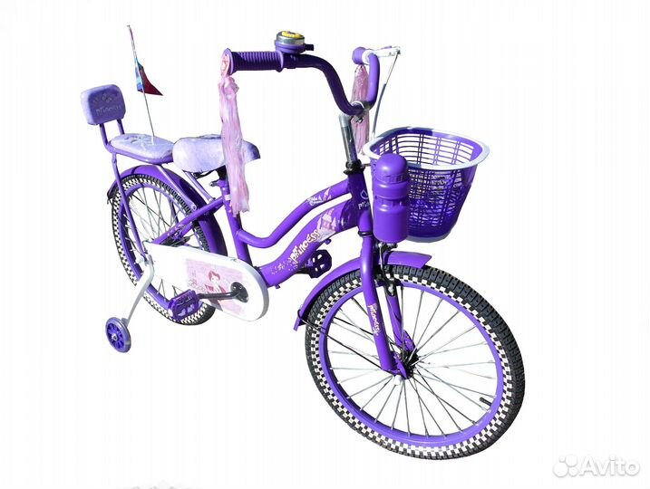 Велосипед детский 12-20 колеса Принцесса новый