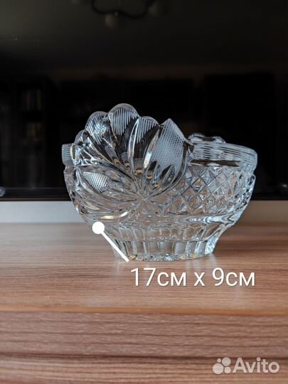 Хрусталь. Стопки, салатники, вазы