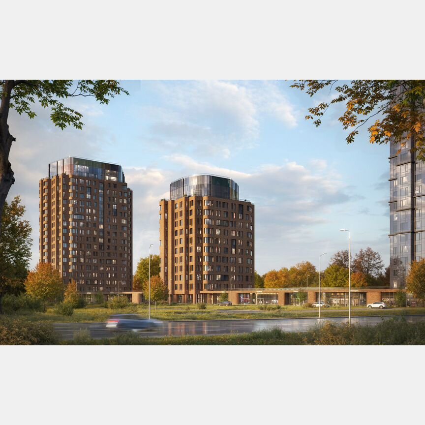 2-к. квартира, 54,4 м², 31/43 эт.