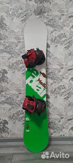 Сноуборд Replant 155cm+крепления Flow