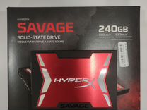 SSD-накопитель Kingston HyperX savage 240 GB