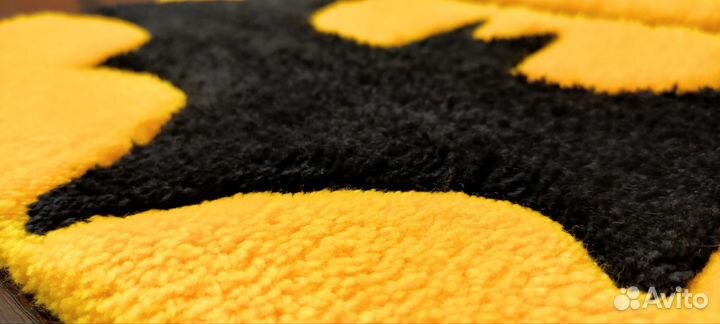 Тафтинговый ковер / логотип Бэтмена прямоугольник