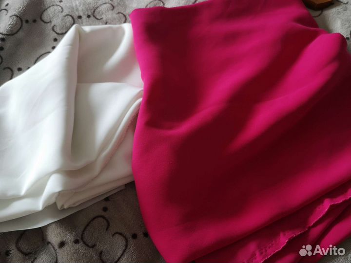 Отрезы тканей 2шт