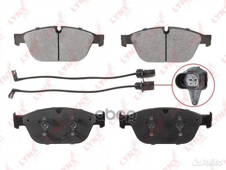 Колодки тормозные дисковые перед audi A8 2