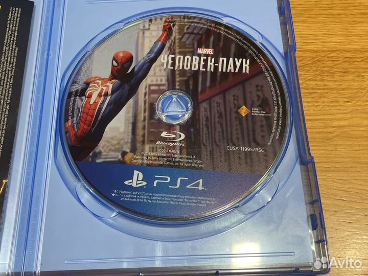 Игра на ps4 человек паук