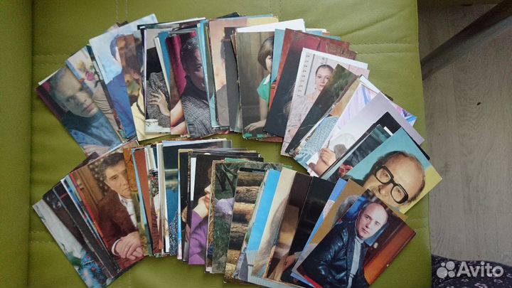 Открытки: артисты, советское кино