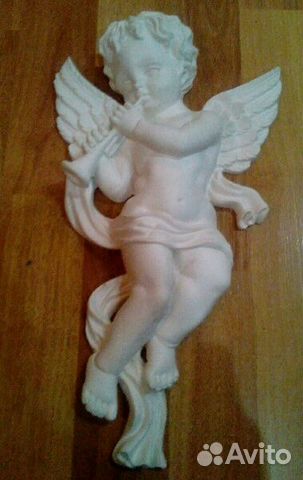 Ангелочек(изготовлен из гипса)