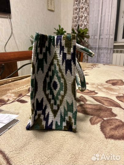 Сумка из натурального шелка авторская